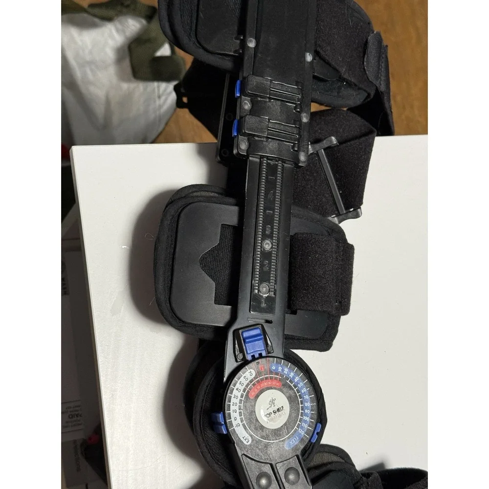 Tele-Range 2.0 Hinged Full Foam ROM Knee Brace Post Op Adjustable
